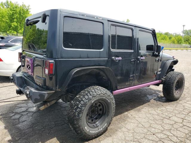 1C4BJWEG4CL120370 - 2012 JEEP WRANGLER U SAHARA BLACK photo 3