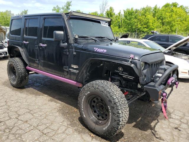 1C4BJWEG4CL120370 - 2012 JEEP WRANGLER U SAHARA BLACK photo 4