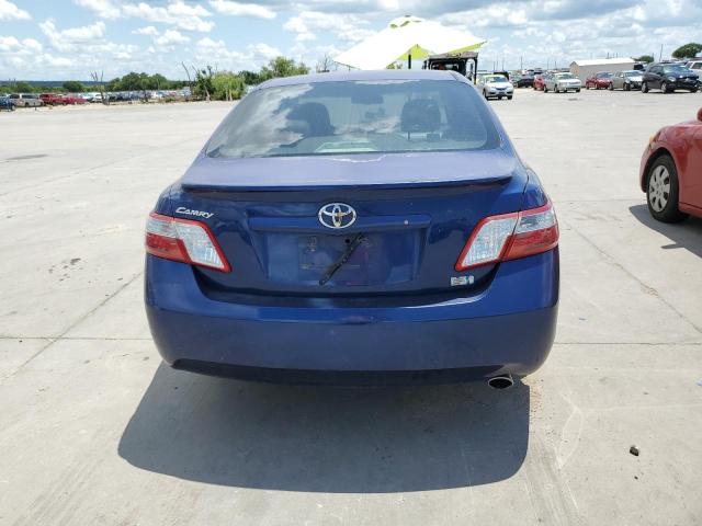 4T1BB46K48U032887 - 2008 TOYOTA CAMRY HYBRID BLUE photo 6