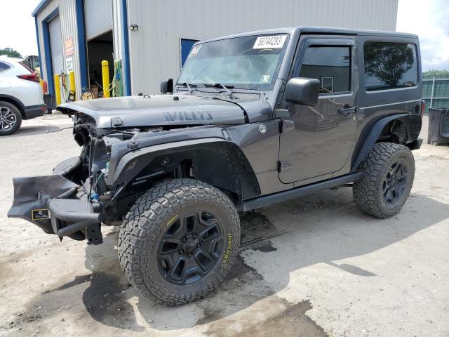 1C4AJWAG7JL873793 - 2018 JEEP WRANGLER SPORT GRAY photo 1