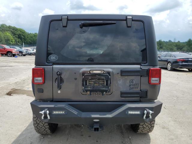 1C4AJWAG7JL873793 - 2018 JEEP WRANGLER SPORT GRAY photo 6