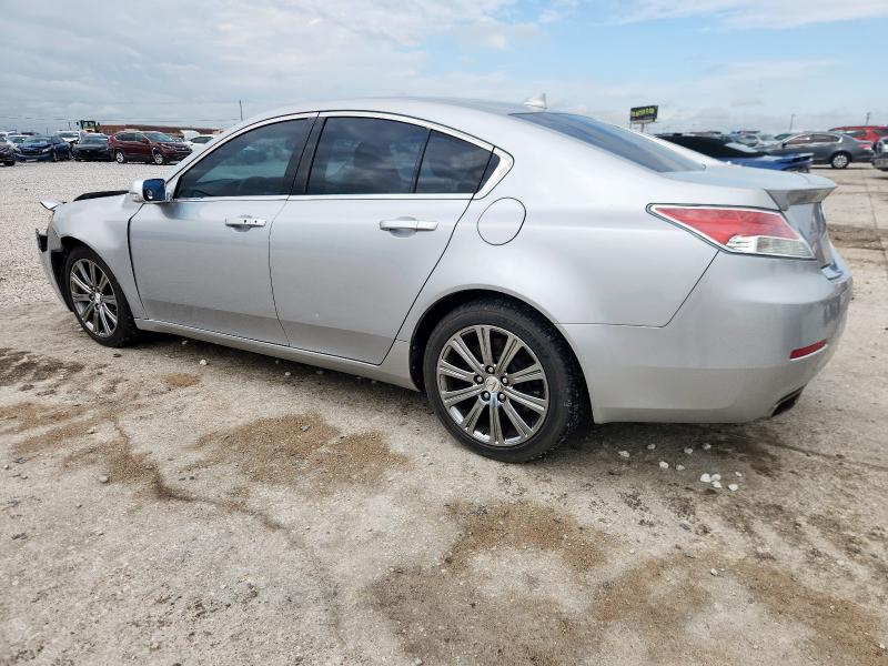 19UUA8F58DA005318 - 2013 ACURA TL TECH SILVER photo 2