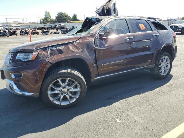 1C4RJFJG8EC417486 - 2014 JEEP GRAND CHER SUMMIT 棕色 照片 1