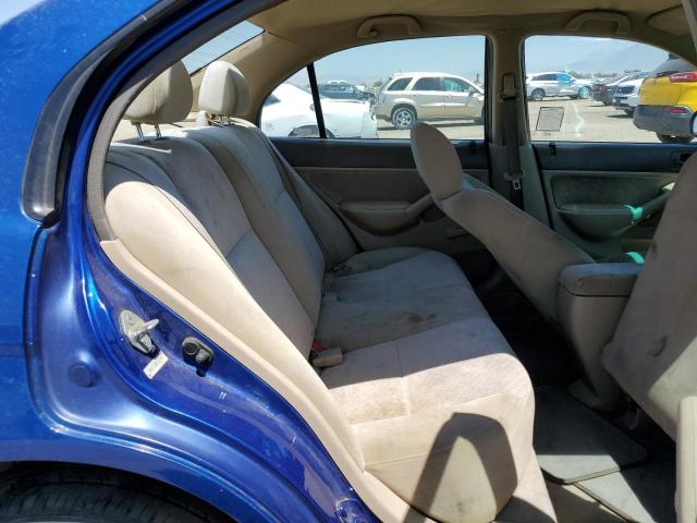 2HGES16355H534753 - 2005 HONDA CIVIC DX VP BLUE photo 10