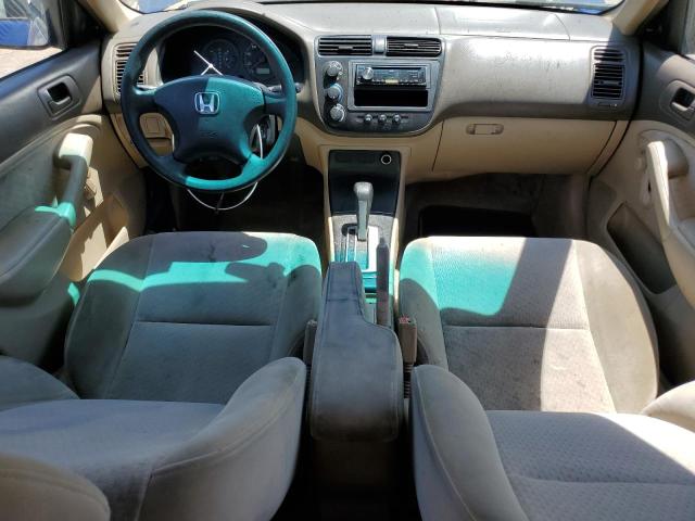 2HGES16355H534753 - 2005 HONDA CIVIC DX VP BLUE photo 8