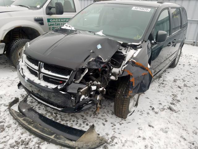 2C4RDGBG0ER345864 - 2014 DODGE GRAND CARAVAN SE  photo 2