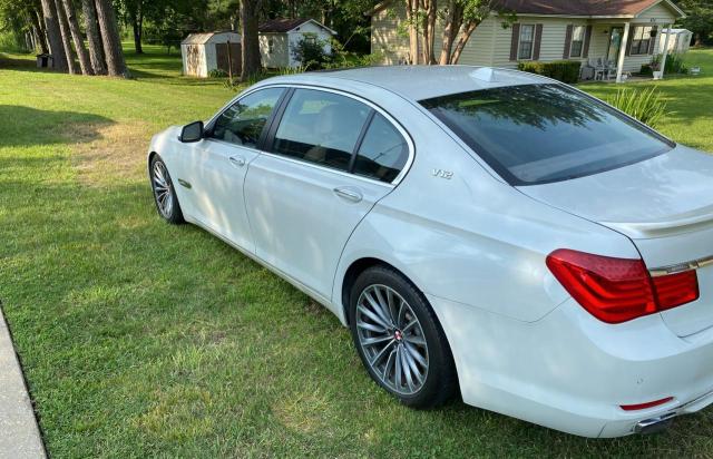 WBAKB4C55BC574397 - 2011 BMW 740 LI WHITE photo 3