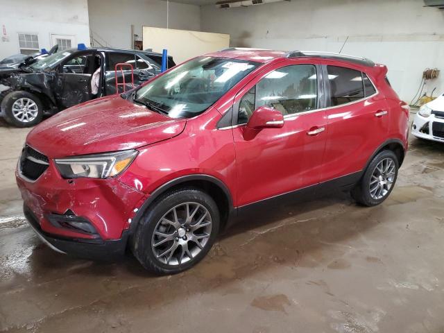 KL4CJ1SM4KB729619 - 2019 BUICK ENCORE SPORT TOURING RED photo 1