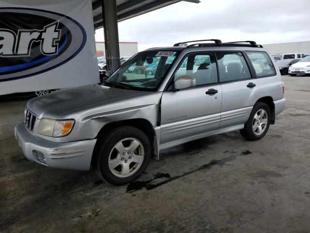 JF1SF65632H740529 - 2002 SUBARU FORESTER S SILVER photo 1