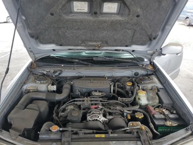 JF1SF65632H740529 - 2002 SUBARU FORESTER S SILVER photo 11