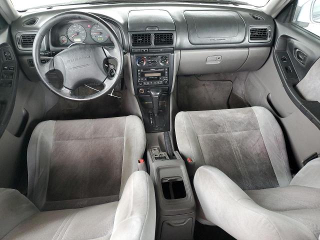 JF1SF65632H740529 - 2002 SUBARU FORESTER S SILVER photo 8