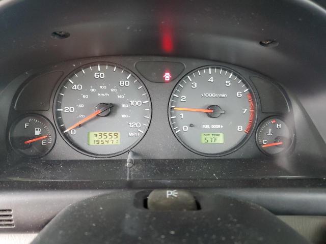 JF1SF65632H740529 - 2002 SUBARU FORESTER S SILVER photo 9