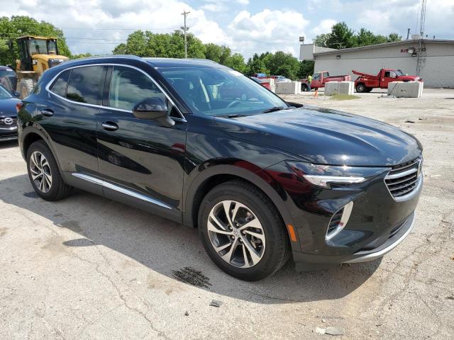 LRBFZNR49ND050736 - 2022 BUICK ENVISION ESSENCE BLACK photo 4