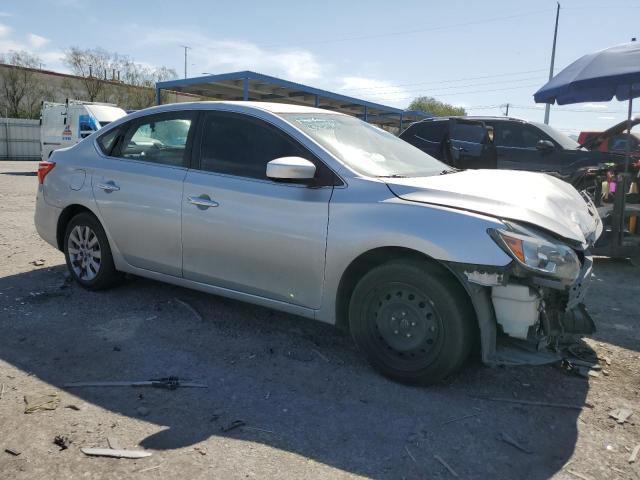 3N1AB7AP2JY297771 - 2018 NISSAN SENTRA S Argent photo 4