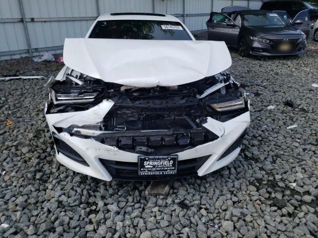 19UUB6F56MA012110 - 2021 ACURA TLX TECH A WHITE photo 5