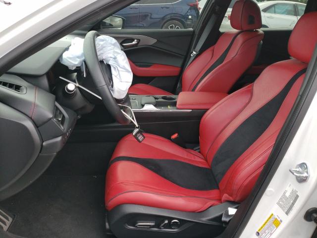 19UUB6F56MA012110 - 2021 ACURA TLX TECH A WHITE photo 7