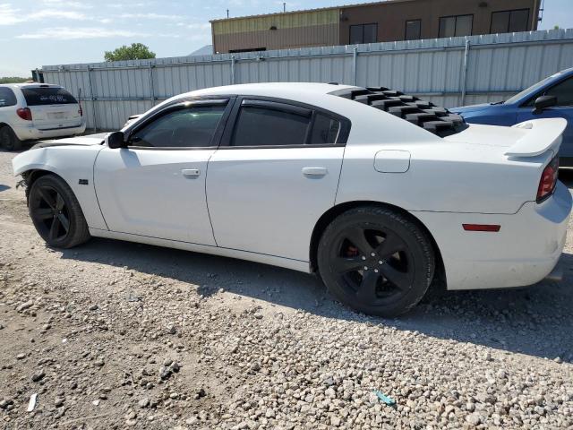 2C3CDXCT5EH113143 - 2014 DODGE CHARGER R/T WHITE photo 2