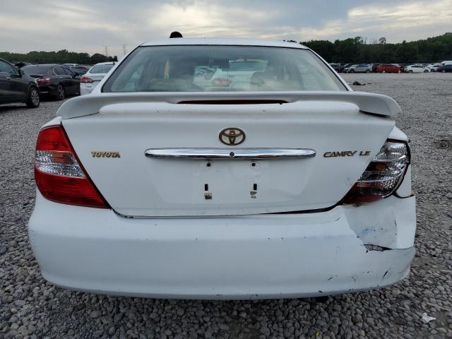 4T1BE32K93U219235 - 2003 TOYOTA CAMRY LE WHITE photo 6