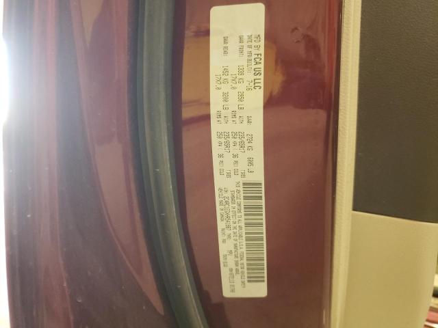 2C4RC1EGXHR541987 - 2017 CHRYSLER PACIFICA TOURING L PLUS RED photo 13