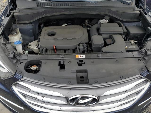 5XYZT3LB6JG550862 - 2018 HYUNDAI SANTA FE S BLUE photo 12