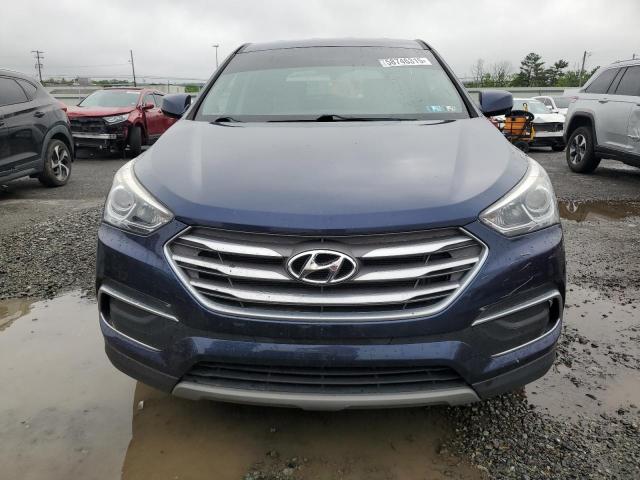 5XYZT3LB6JG550862 - 2018 HYUNDAI SANTA FE S BLUE photo 5