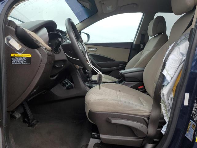 5XYZT3LB6JG550862 - 2018 HYUNDAI SANTA FE S BLUE photo 7