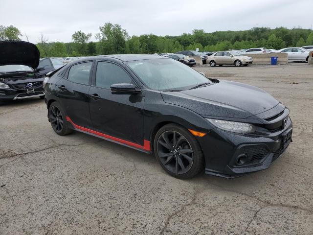 SHHFK7H97HU412878 - 2017 HONDA CIVIC SPORT TOURING BLACK photo 4