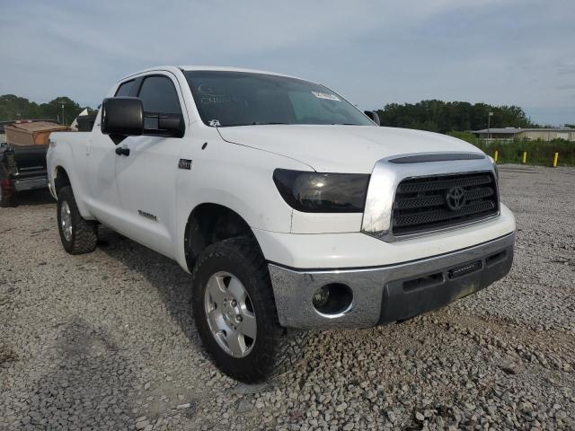 5TFBV541X8X046531 - 2008 TOYOTA TUNDRA DOUBLE CAB WHITE photo 4