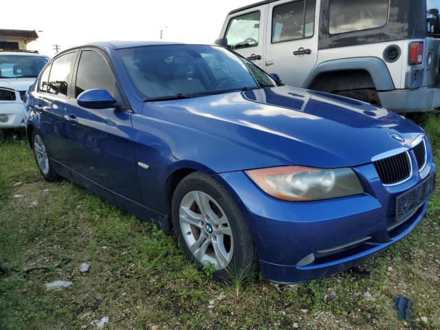 WBAVA33548KX86765 - 2008 BMW 328 I BLUE photo 4