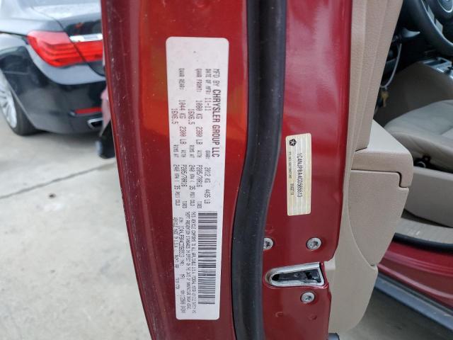 1C4NJPBA4CD565513 - 2012 JEEP PATRIOT SPORT BURGUNDY photo 12