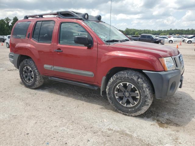 5N1AN0NW1FN653057 - 2015 NISSAN XTERRA X RED photo 4