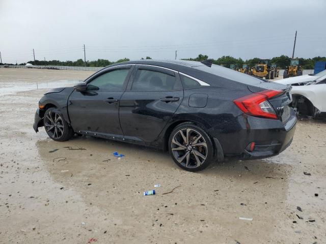 19XFC1E37HE020131 - 2017 HONDA CIVIC EX შავი ფოტო 2