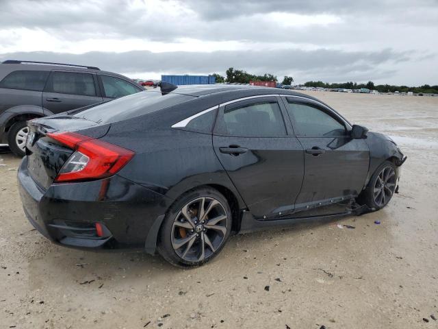 19XFC1E37HE020131 - 2017 HONDA CIVIC EX შავი ფოტო 3