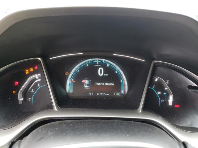 19XFC1E37HE020131 - 2017 HONDA CIVIC EX შავი ფოტო 9