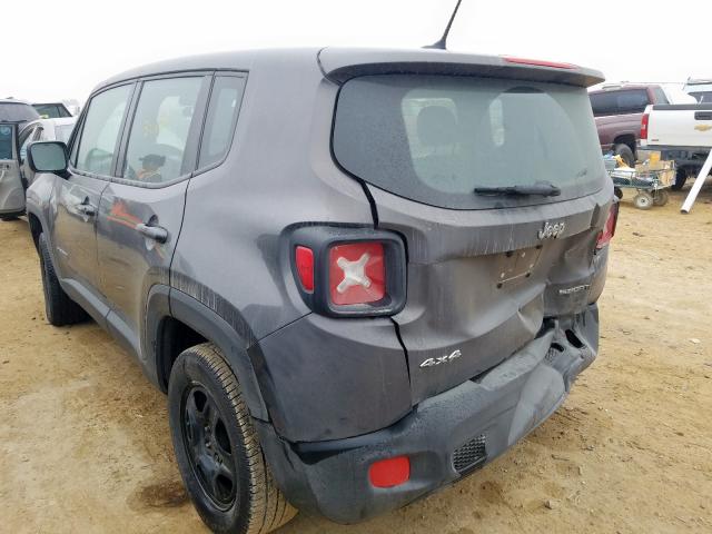 ZACCJBAT2GPE07188 - 2016 JEEP RENEGADE SPORT  լուսանկար 3