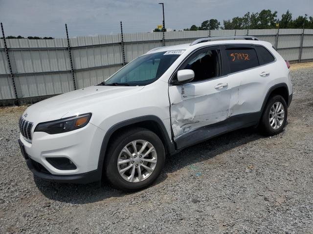 1C4PJMCX2KD368753 - 2019 JEEP CHEROKEE LATITUDE WHITE photo 1