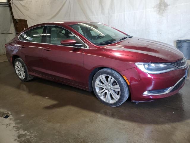 1C3CCCAB1FN750822 - 2015 CHRYSLER 200 LIMITED MAROON photo 4