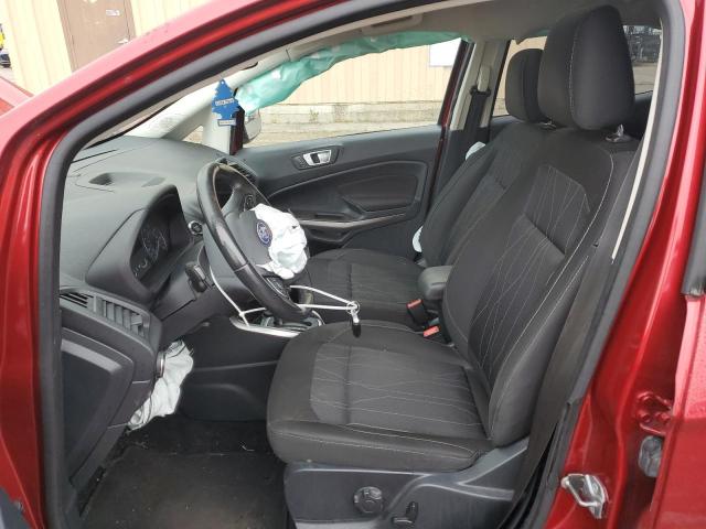 MAJ3P1TE7JC215869 - 2018 FORD ECOSPORT SE წითელი ფოტო 7