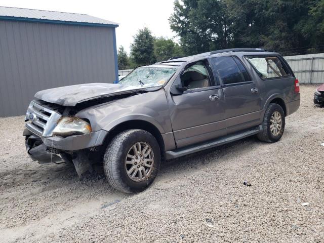 1FMJK1H59BEF01782 - 2011 FORD EXPEDITION EL XLT GRAY photo 1