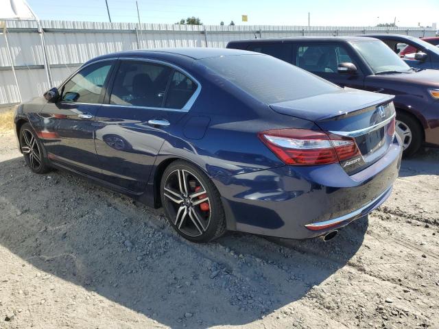 1HGCR2F14HA202619 - 2017 HONDA ACCORD SPORT SPECIAL EDITION BLUE photo 2