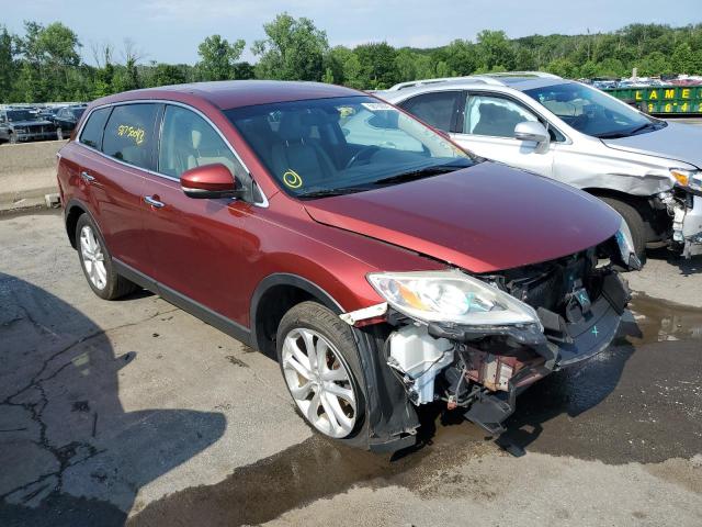 JM3TB2DA0B0332486 - 2011 MAZDA CX-9 RED photo 4