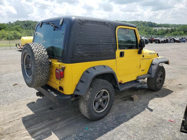 1J4FA49S64P743997 - 2004 JEEP WRANGLER / SPORT YELLOW photo 3