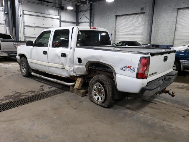 2GCEK13V771111480 - 2007 CHEVROLET SILVERADO K1500 CLASSIC CREW CAB WHITE photo 2