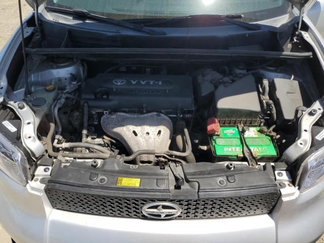 JTLKE50E081022349 - 2008 TOYOTA SCION XB SILVER photo 11