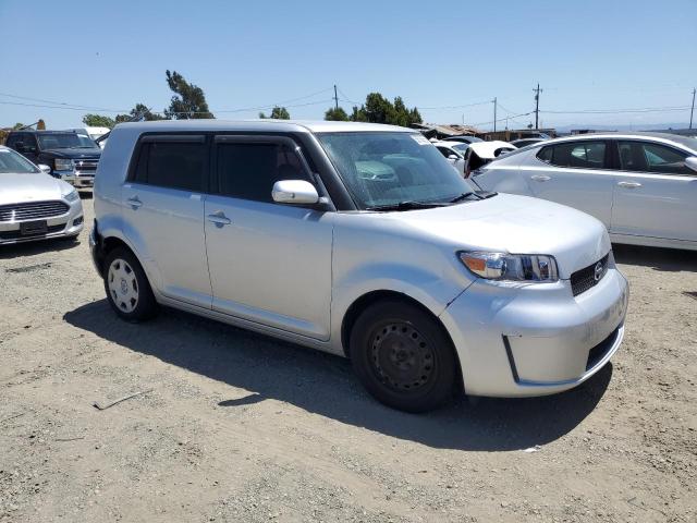 JTLKE50E081022349 - 2008 TOYOTA SCION XB SILVER photo 4