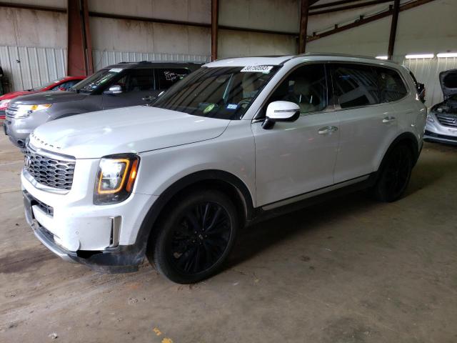 5XYP54HC6LG020175 - 2020 KIA TELLURIDE SX WHITE photo 1