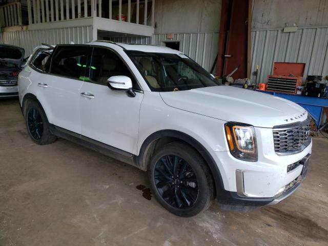 5XYP54HC6LG020175 - 2020 KIA TELLURIDE SX WHITE photo 4