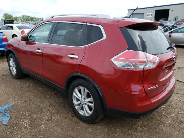 KNMAT2MV9FP506391 - 2015 NISSAN ROGUE S RED photo 2