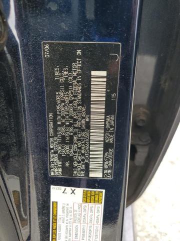 JTLKT324664103852 - 2006 TOYOTA SCION XB 蓝色 照片 12