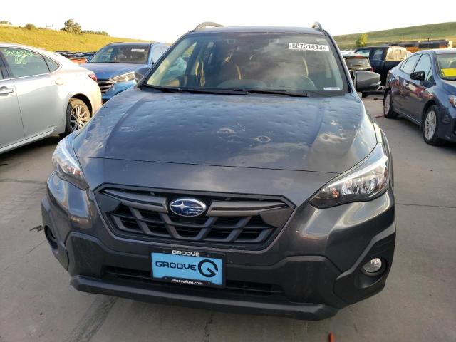 JF2GTHRC0PH307666 - 2023 SUBARU CROSSTREK SPORT GRAY photo 5